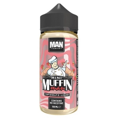 Купить One Hit Wonder Muffin Man Mini (Кекс, Клубника, Корица), 100 мл, 0,3 %