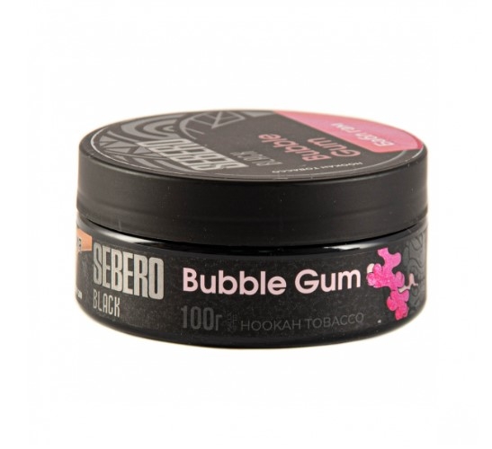 Купить Sebero Black - Bubble Gum (Бабл гам) 100г